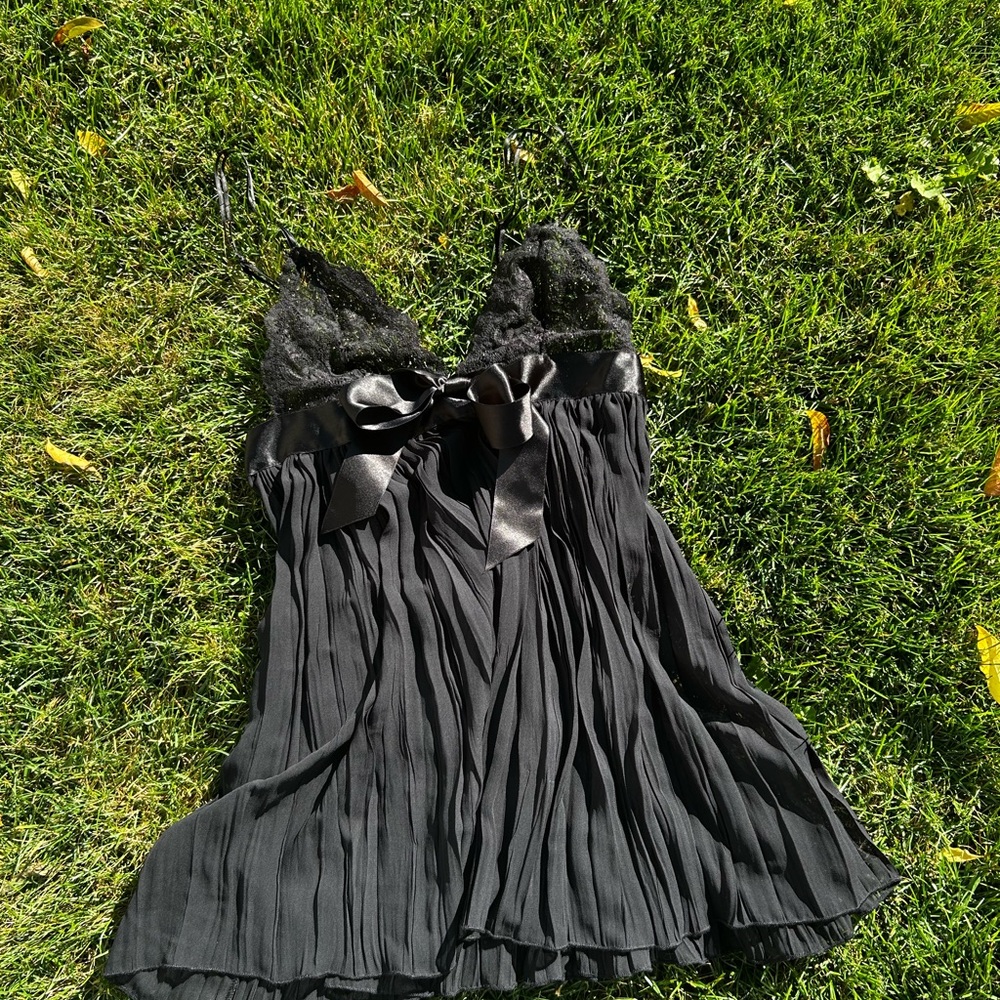 Victoria's Secret Black Lace Top